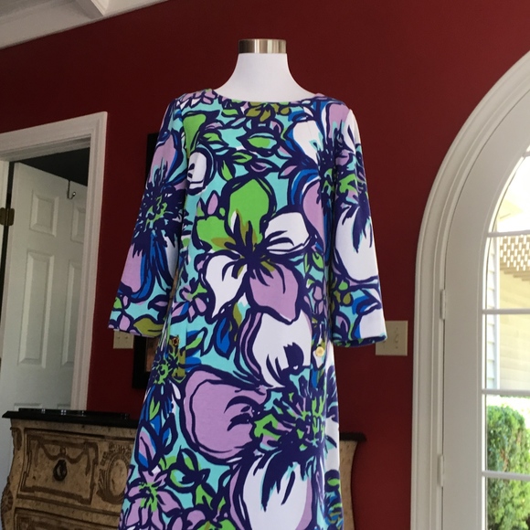 NWT Lilly Pulitzer Shift Dress Purple-SOLD! - Picture 3 of 8